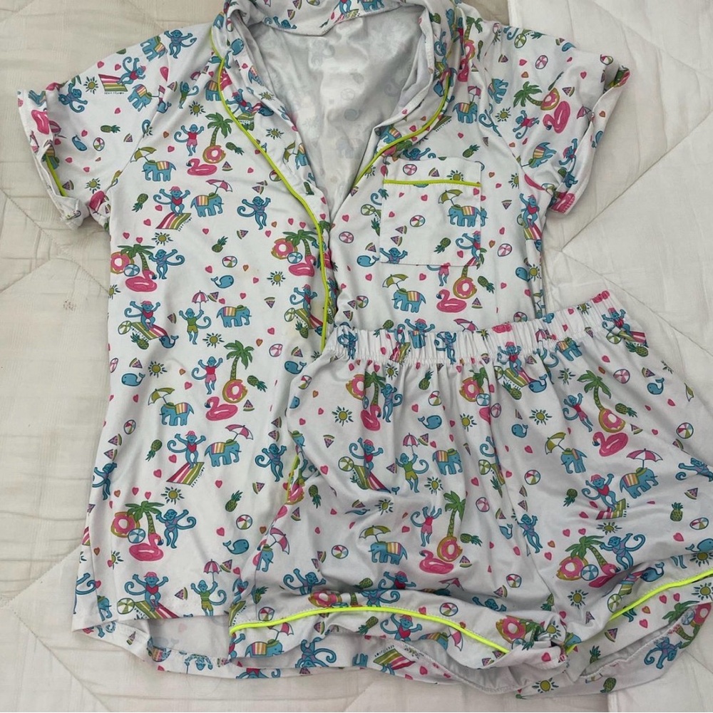 Roller Rabbit Summer Pajama Set